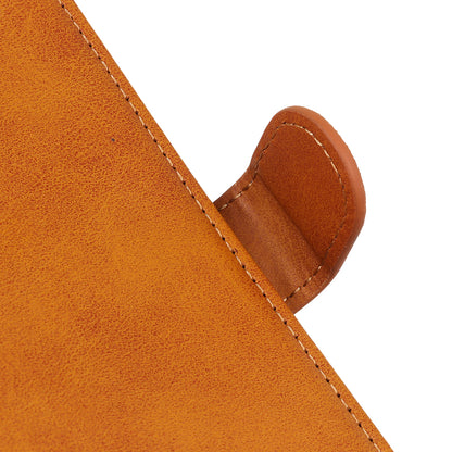 Matte Skin Wallet Leather Stand Phone Casing for iPhone 11 6.1 inch (2019)