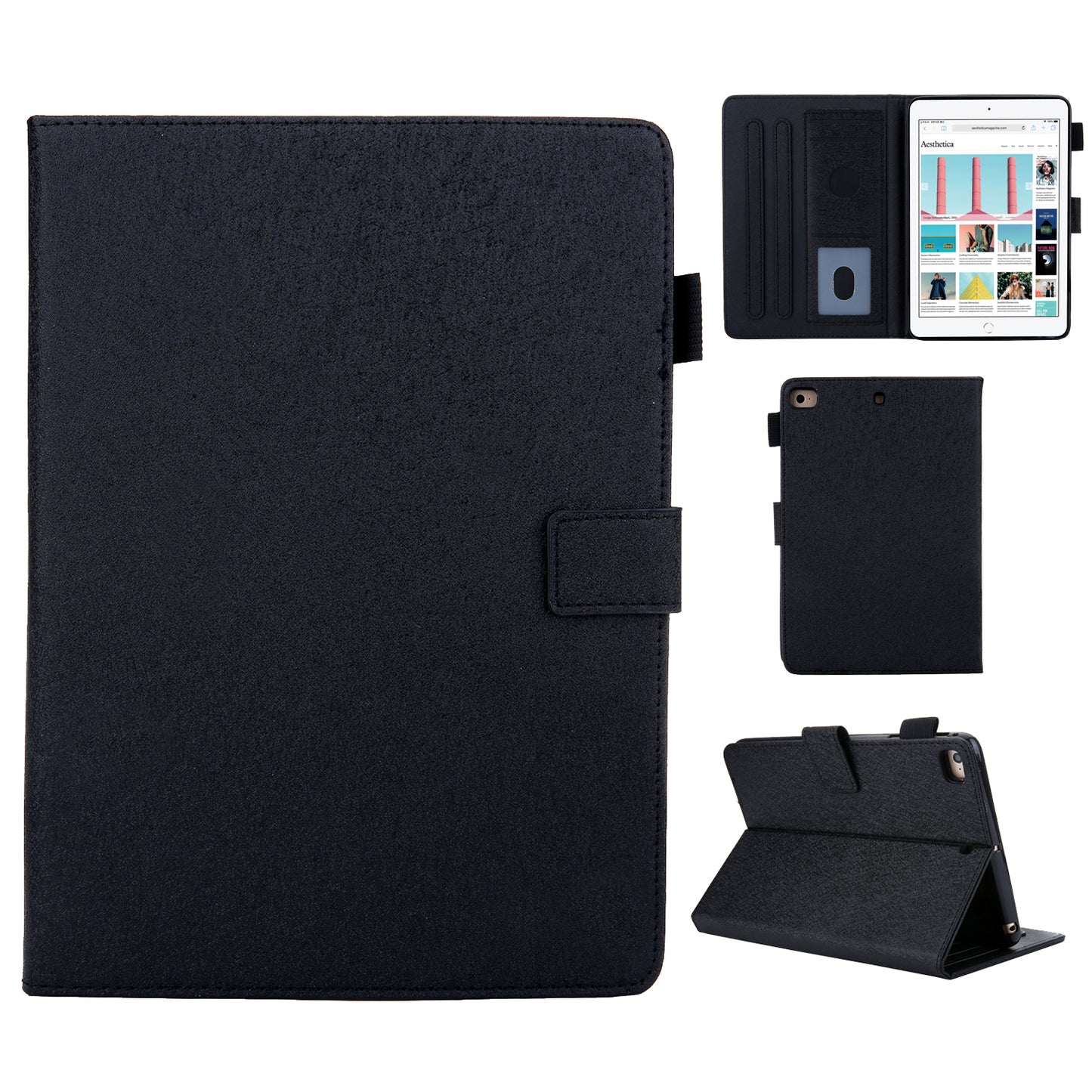 Leather Case with Card Storage for iPad mini (2019) 7.9 inch / 4 / 3 / 2 / 1
