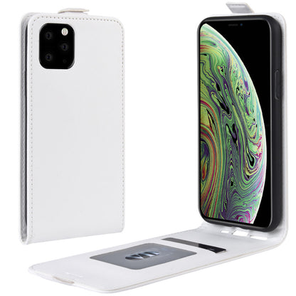 Crazy Horse Texture Vertical Flip Leather Case for iPhone 11 Pro 5.8 inch (2019)