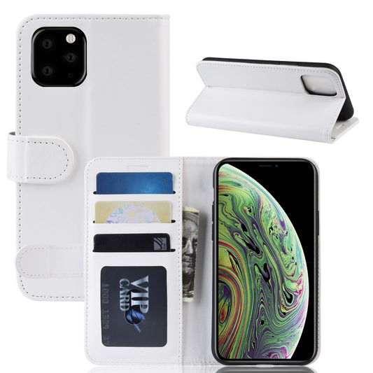 PU Leather Stand Wallet Flip Phone Cover for iPhone 11 Pro 5.8 inch (2019)