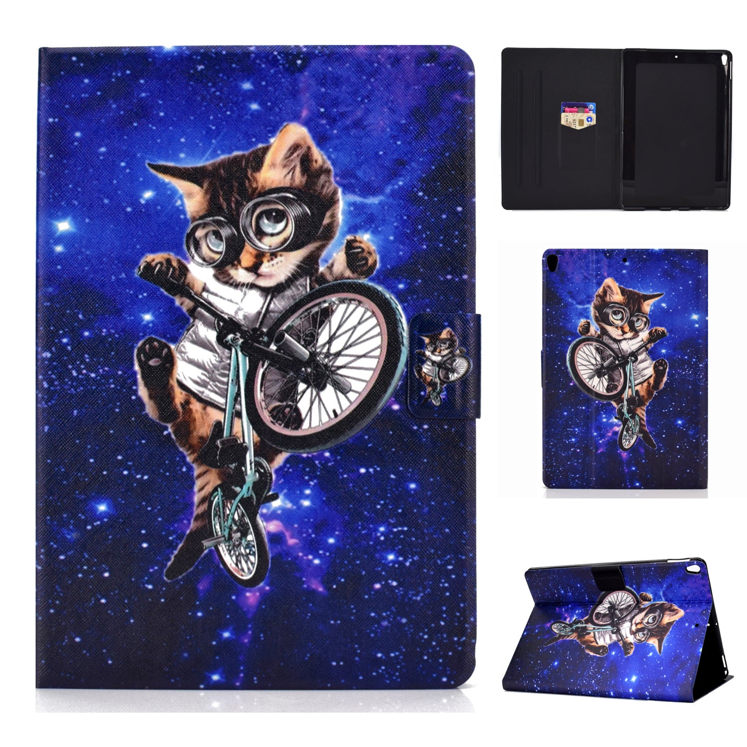 Pattern Printing PU Leather Card Slot Stand Tablet Shell for iPad Pro 10.5-inch (2017) / Air 10.5 inch (2019)