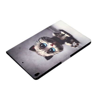 Pattern Printing PU Leather Card Slot Stand Tablet Shell for iPad Pro 10.5-inch (2017) / Air 10.5 inch (2019)