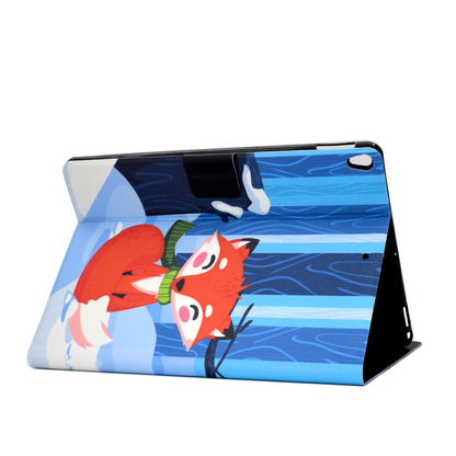 Pattern Printing PU Leather Card Slot Stand Tablet Shell for iPad Pro 10.5-inch (2017) / Air 10.5 inch (2019)