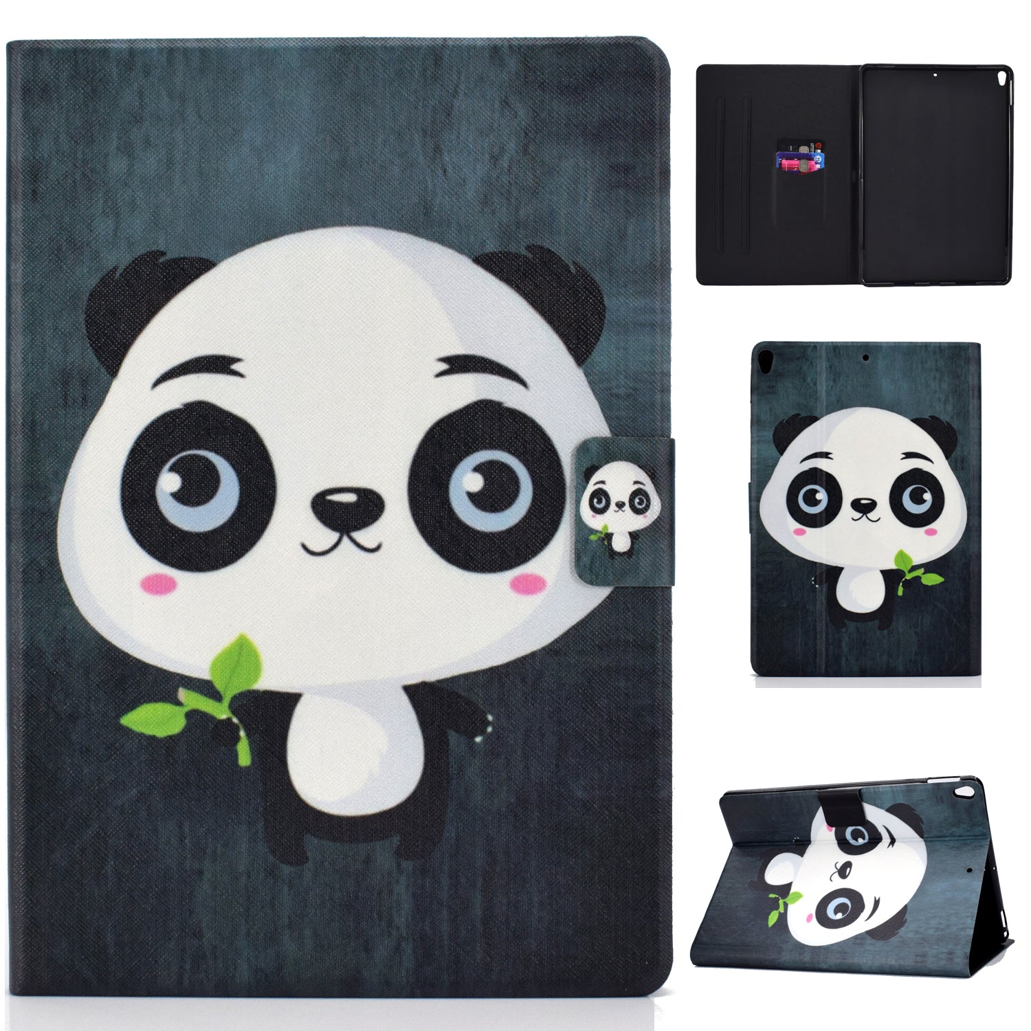 Pattern Printing PU Leather Card Slot Stand Tablet Shell for iPad Pro 10.5-inch (2017) / Air 10.5 inch (2019)