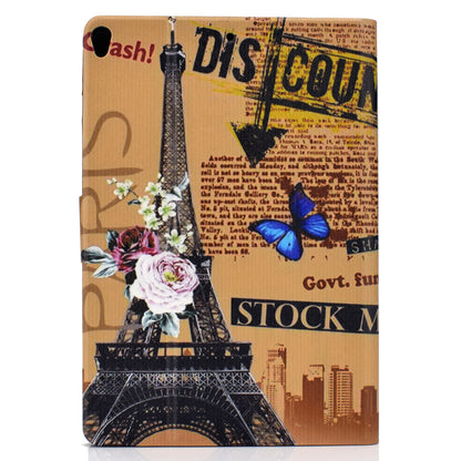 Pattern Printing PU Leather Card Slot Stand Tablet Shell for iPad Pro 10.5-inch (2017) / Air 10.5 inch (2019)