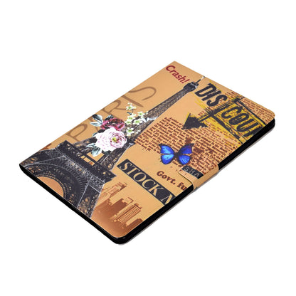 Pattern Printing PU Leather Card Slot Stand Tablet Shell for iPad Pro 10.5-inch (2017) / Air 10.5 inch (2019)