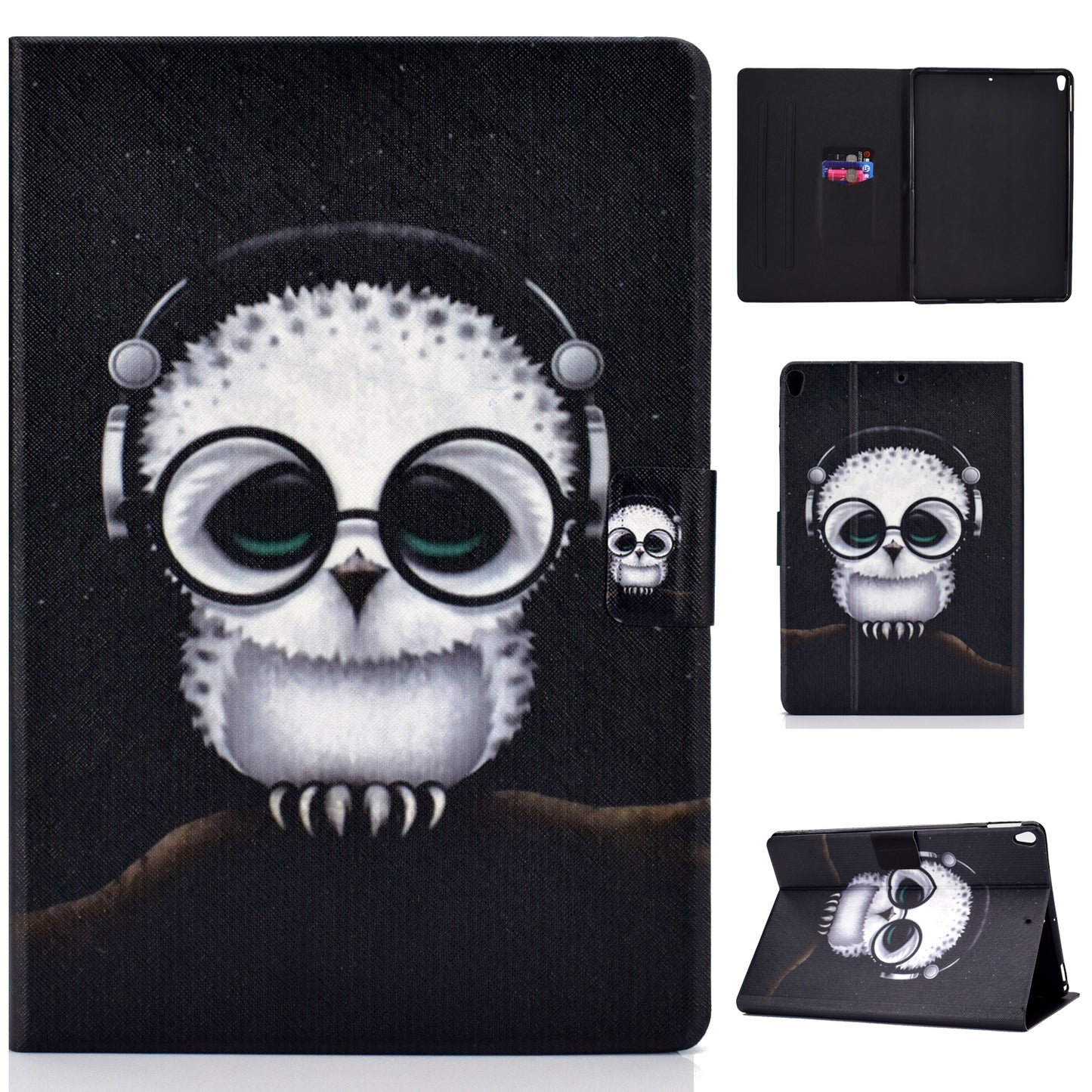 Pattern Printing PU Leather Card Slot Stand Tablet Shell for iPad Pro 10.5-inch (2017) / Air 10.5 inch (2019)