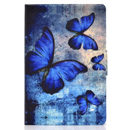 Shock-proof Pattern Printing Card Slot Stand PU Leather Tablet Cover for iPad Mini / Mini 2 / Mini 3 / Mini 4 / mini (2019) 7.9 inch