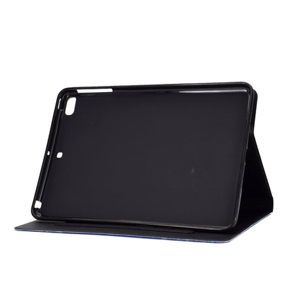 Shock-proof Pattern Printing Card Slot Stand PU Leather Tablet Cover for iPad Mini / Mini 2 / Mini 3 / Mini 4 / mini (2019) 7.9 inch