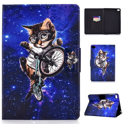 Shock-proof Pattern Printing Card Slot Stand PU Leather Tablet Cover for iPad Mini / Mini 2 / Mini 3 / Mini 4 / mini (2019) 7.9 inch