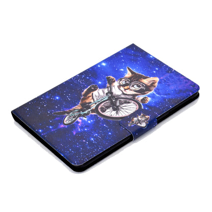 Shock-proof Pattern Printing Card Slot Stand PU Leather Tablet Cover for iPad Mini / Mini 2 / Mini 3 / Mini 4 / mini (2019) 7.9 inch