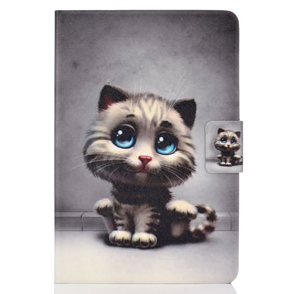 Shock-proof Pattern Printing Card Slot Stand PU Leather Tablet Cover for iPad Mini / Mini 2 / Mini 3 / Mini 4 / mini (2019) 7.9 inch