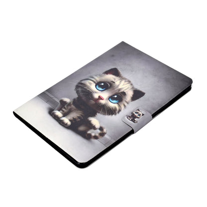 Shock-proof Pattern Printing Card Slot Stand PU Leather Tablet Cover for iPad Mini / Mini 2 / Mini 3 / Mini 4 / mini (2019) 7.9 inch