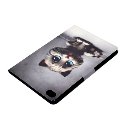 Shock-proof Pattern Printing Card Slot Stand PU Leather Tablet Cover for iPad Mini / Mini 2 / Mini 3 / Mini 4 / mini (2019) 7.9 inch