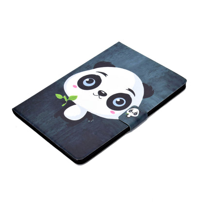 Shock-proof Pattern Printing Card Slot Stand PU Leather Tablet Cover for iPad Mini / Mini 2 / Mini 3 / Mini 4 / mini (2019) 7.9 inch