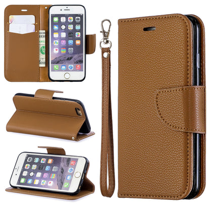 Litchi Texture Leather Wallet Stand Case for iPhone 6/6S
