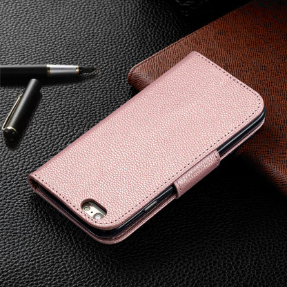 Litchi Texture Leather Wallet Stand Case for iPhone 6/6S