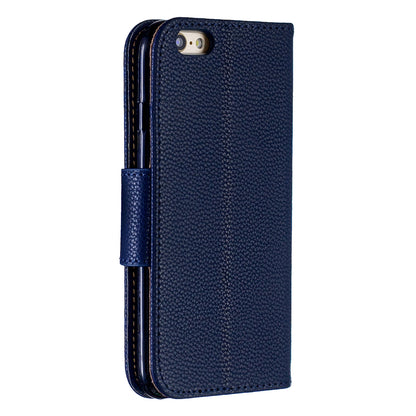 Litchi Texture Leather Wallet Stand Case for iPhone 6/6S