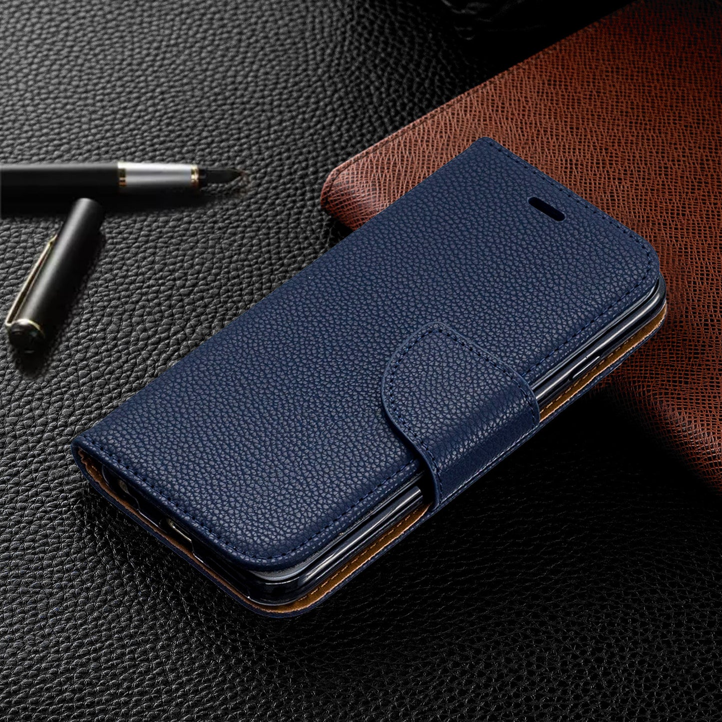 Litchi Texture Leather Wallet Stand Case for iPhone 6/6S