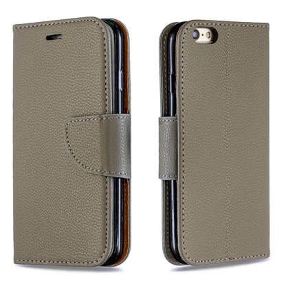 Litchi Texture Leather Wallet Stand Case for iPhone 6/6S