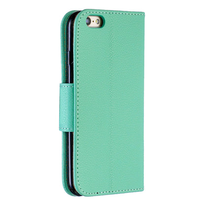 Litchi Texture Leather Wallet Stand Case for iPhone 6/6S