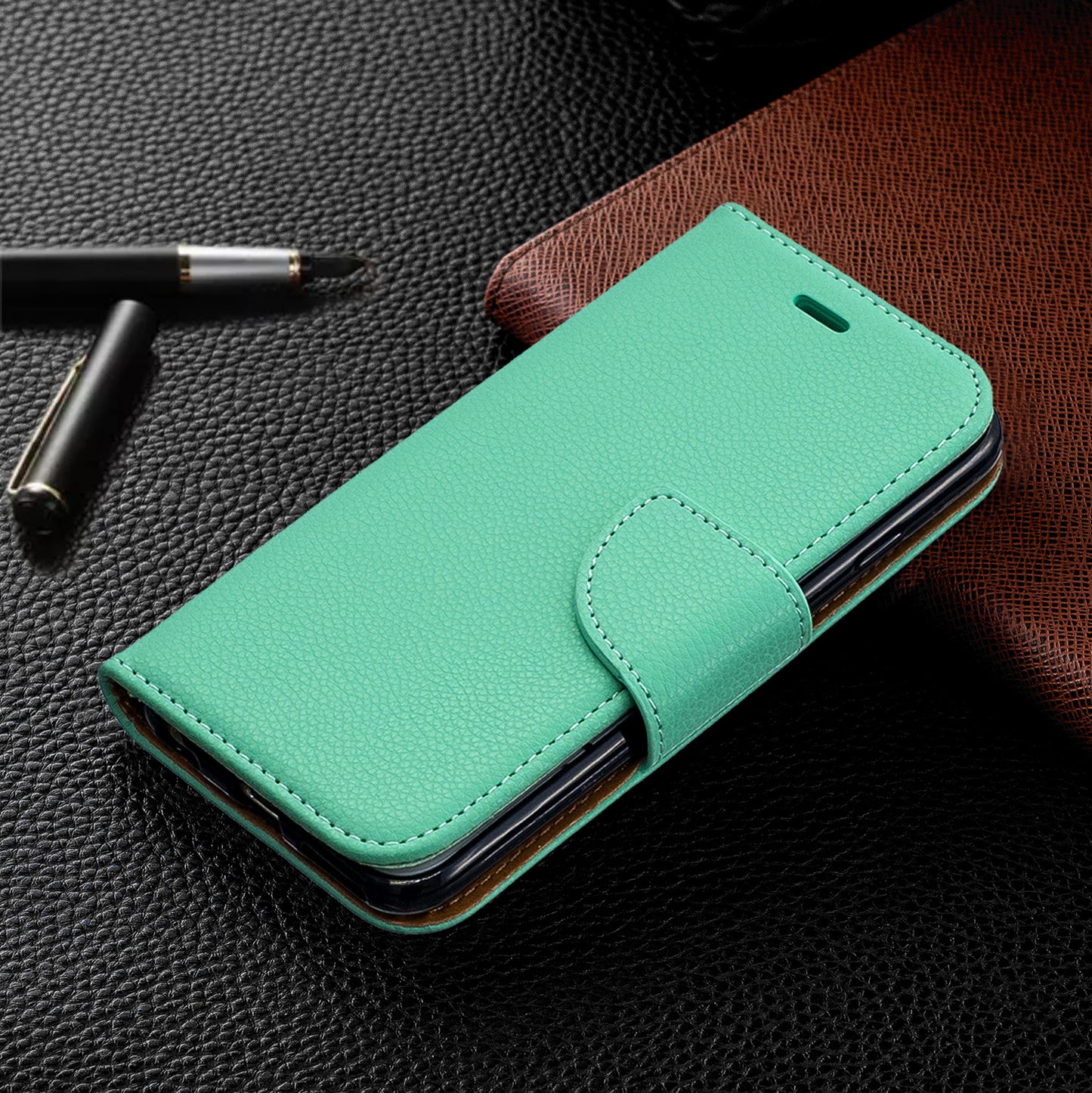 Litchi Texture Leather Wallet Stand Case for iPhone 6/6S