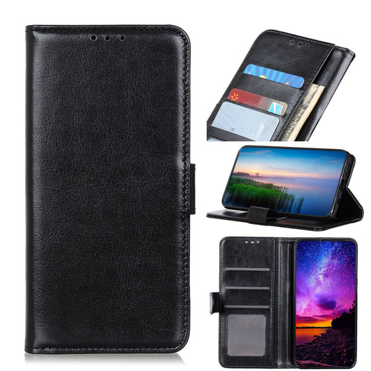 Crazy Horse Texture Wallet Leather Phone Cover Case for iPhone 11 6.1 inch (2019)