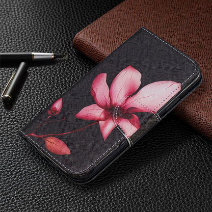 Pattern Printing Cross Texture Wallet Stand Flip Leather Case for iPhone 11 6.1 inch (2019)