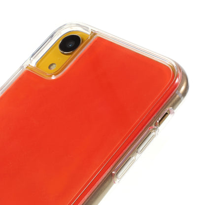Anti-dropping Luminous Quicksand TPU Phone Case for iPhone XR 6.1 inch