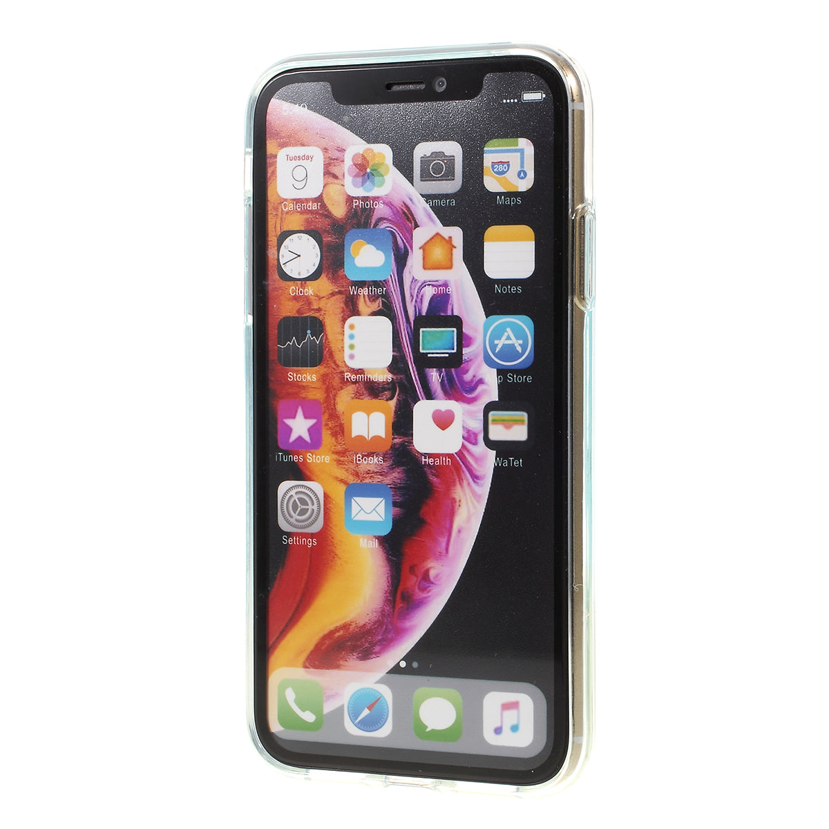 Anti-dropping Luminous Quicksand TPU Phone Case for iPhone XR 6.1 inch