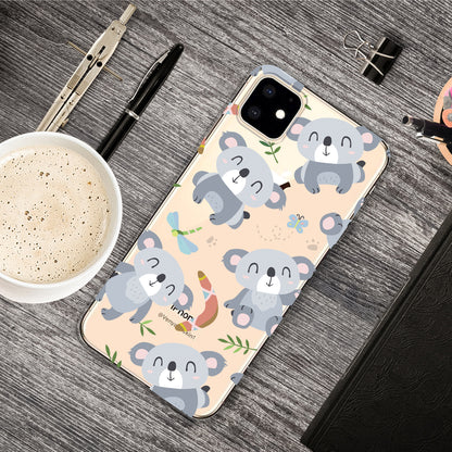 Cute Pattern Printing Flexi TPU Phone Shell for iPhone 11 6.1 inch (2019)