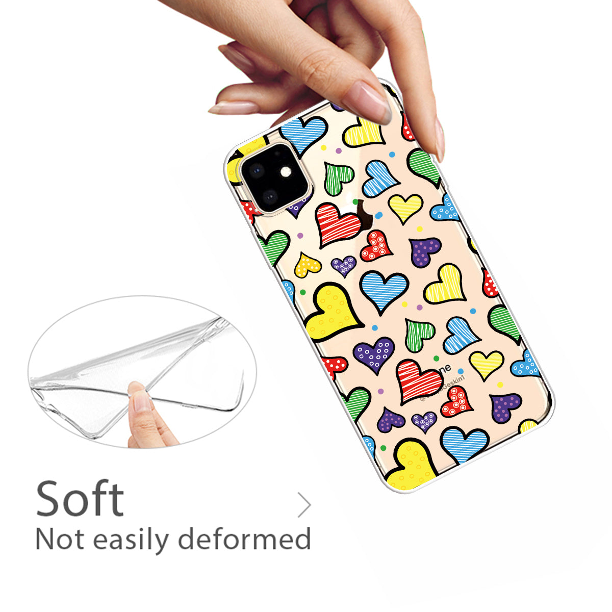 Cute Pattern Printing Flexi TPU Phone Shell for iPhone 11 6.1 inch (2019)