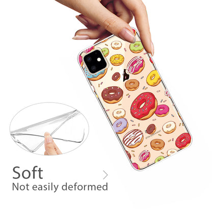Cute Pattern Printing Flexi TPU Phone Shell for iPhone 11 6.1 inch (2019)