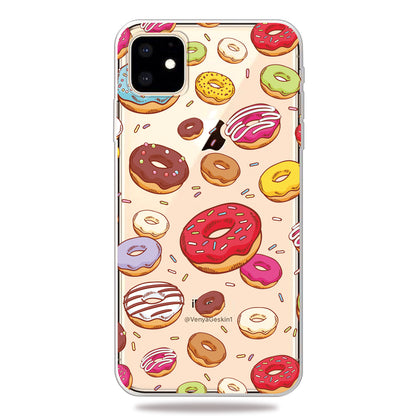 Cute Pattern Printing Flexi TPU Phone Shell for iPhone 11 6.1 inch (2019)
