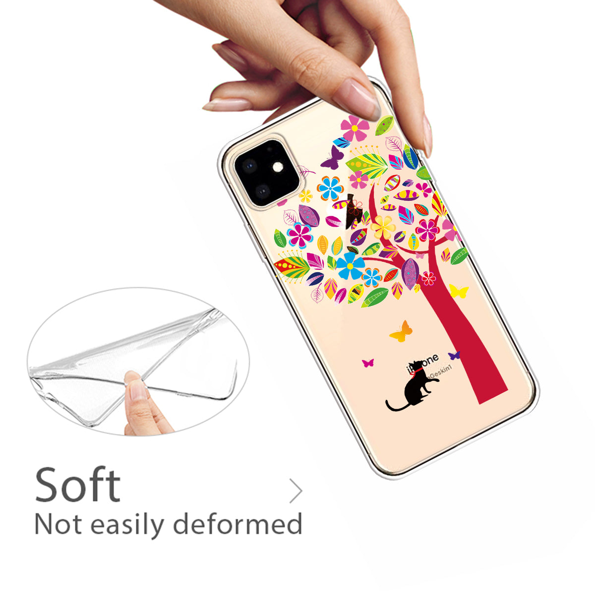 Cute Pattern Printing Flexi TPU Phone Shell for iPhone 11 6.1 inch (2019)