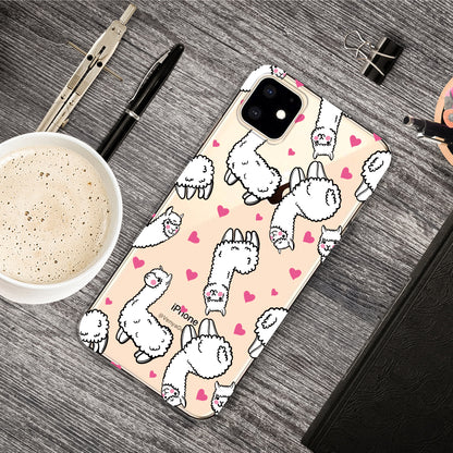 Cute Pattern Printing Flexi TPU Phone Shell for iPhone 11 6.1 inch (2019)