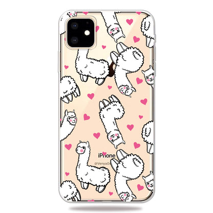 Cute Pattern Printing Flexi TPU Phone Shell for iPhone 11 6.1 inch (2019)