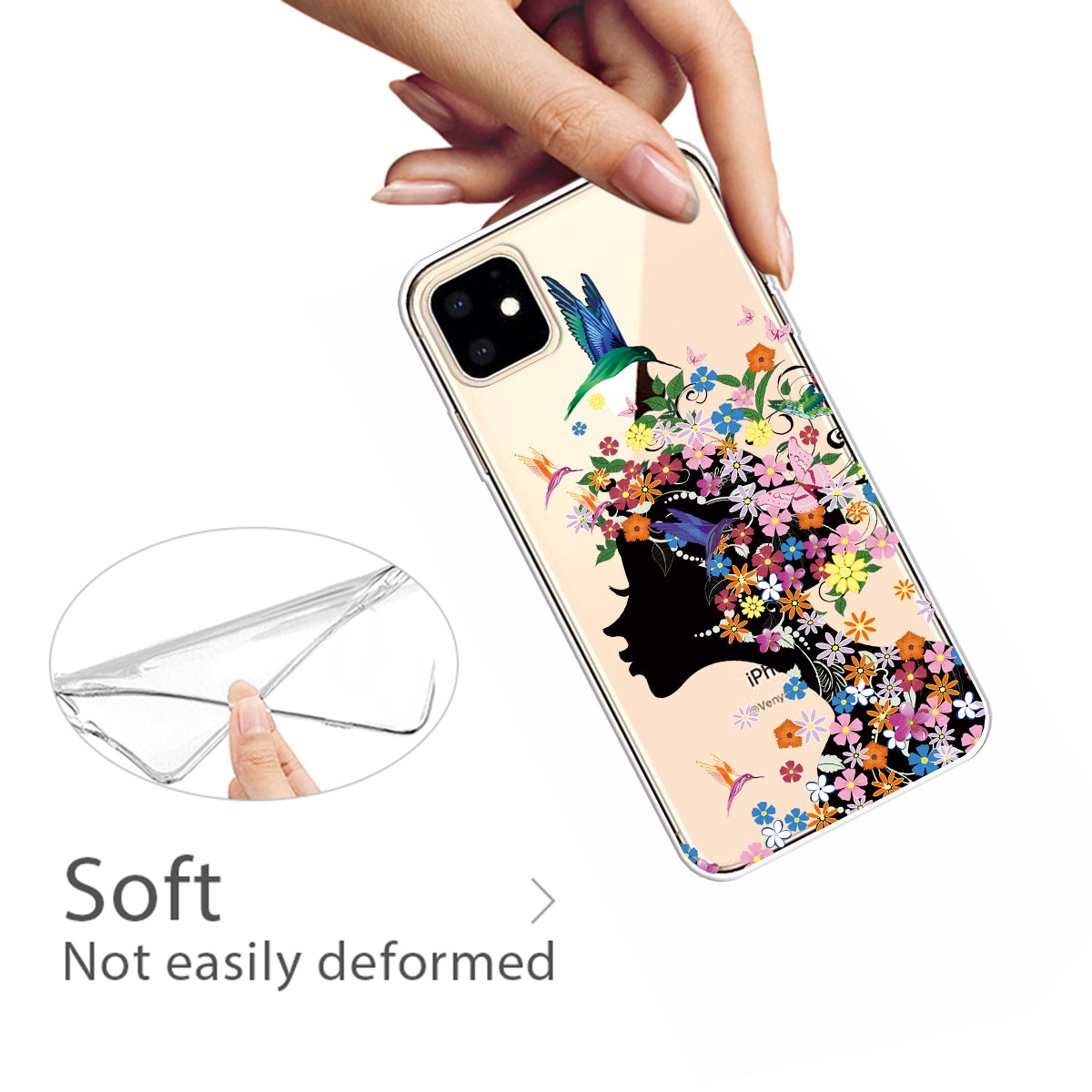 Cute Pattern Printing Flexi TPU Phone Shell for iPhone 11 6.1 inch (2019)