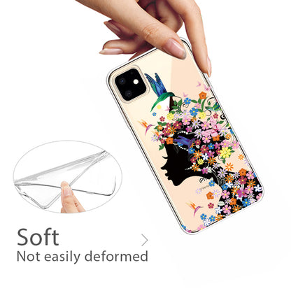 Cute Pattern Printing Flexi TPU Phone Shell for iPhone 11 6.1 inch (2019)