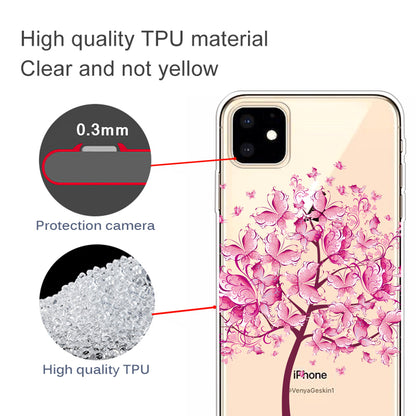Cute Pattern Printing Flexi TPU Phone Shell for iPhone 11 6.1 inch (2019)