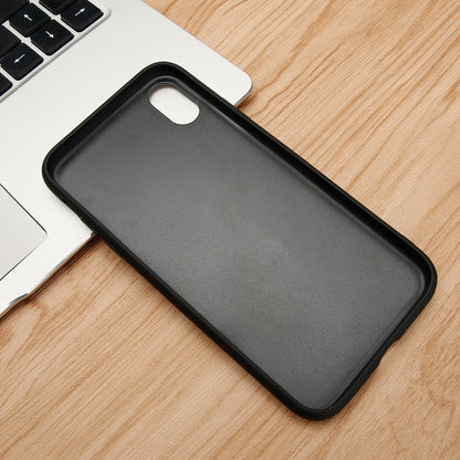 Crocodile Texture Genuine Leather Coated TPU Phone Case for iPhone XR