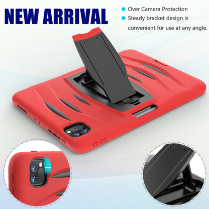 Hard PC + TPU Multi-function Cover Case with Kickstand and Pen Slot for iPad Pro 11-inch (2021)/(2020)/(2018)