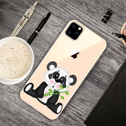 Pattern Printing Extremely Transparent TPU Phone Case Cover for iPhone 11 Pro Max 6.5 inch (2019)