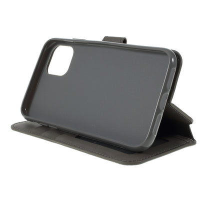 AZNS Leather Stand Phone Shell with Card Slots for iPhone 11 Pro 5.8 inch (2019)