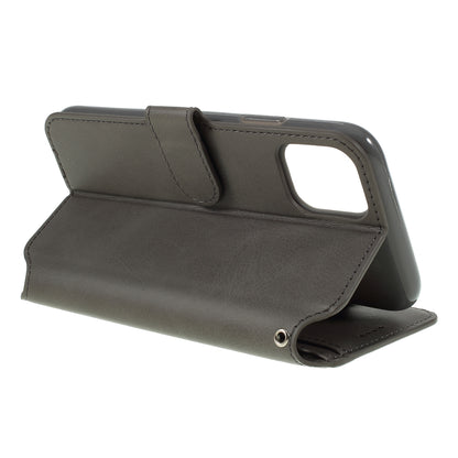 AZNS Leather Stand Phone Shell with Card Slots for iPhone 11 Pro 5.8 inch (2019)