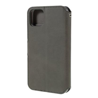 AZNS Leather Stand Phone Shell with Card Slots for iPhone 11 Pro 5.8 inch (2019)