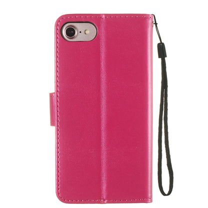 Wallet Leather Stand Mobile Phone Case for iPhone 8/7/SE (2020)/SE (2022) 4.7 inch