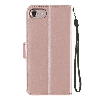 Wallet Leather Stand Mobile Phone Case for iPhone 8/7/SE (2020)/SE (2022) 4.7 inch