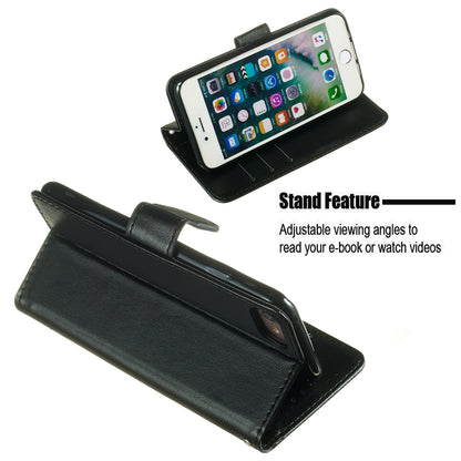 Wallet Leather Stand Mobile Phone Case for iPhone 8/7/SE (2020)/SE (2022) 4.7 inch
