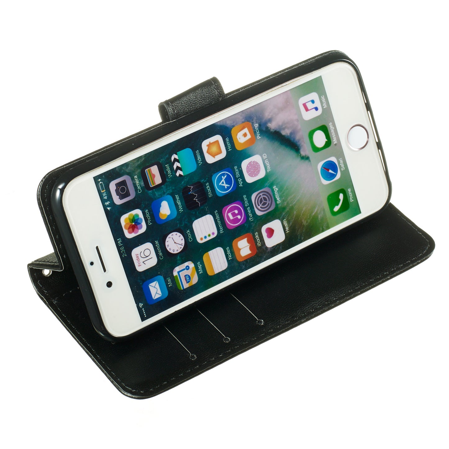 Wallet Leather Stand Mobile Phone Case for iPhone 8/7/SE (2020)/SE (2022) 4.7 inch